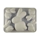 thumbnail image 1 of Molde Silicona 5 Conejos Grandes Pequeño de Pascua Gris, 1 of 2
