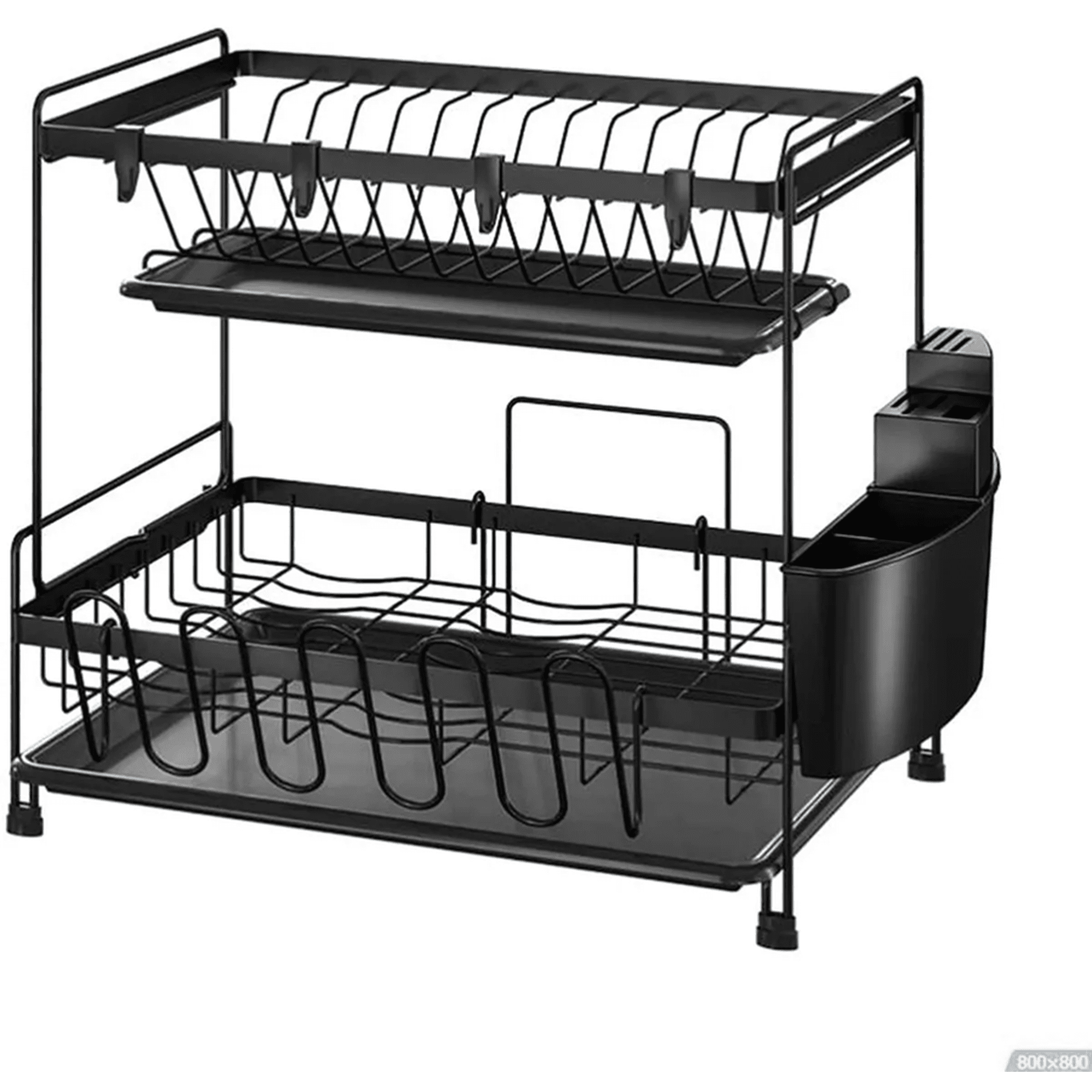 Genérico - Escurridor Loza Platos 2 Niveles Cocina
