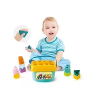 Huanger - Juguete Bebe Mis Primeros Bloques Didactico Encajar