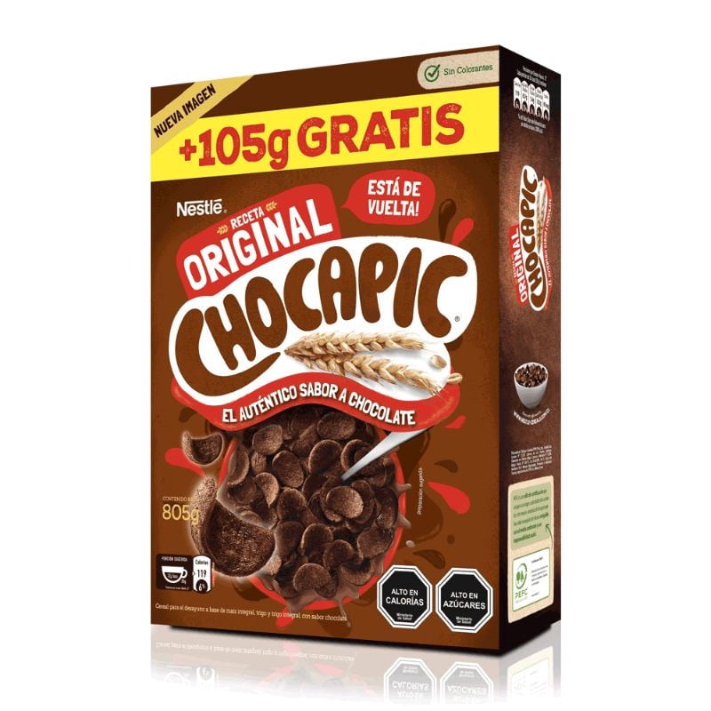 Cereal Sabor Chocolate Receta Original 805 g Chocapic