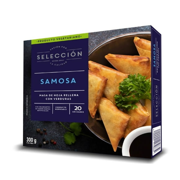 Entradas Coctel Empanada Samosa, 300 g