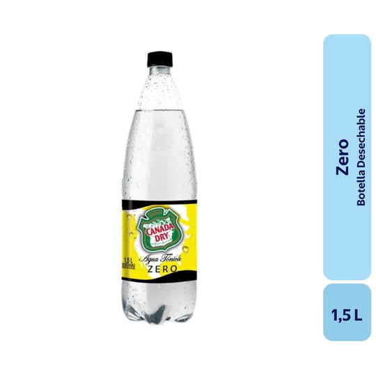 Agua Tónica Zero Botella 1,5 L Canada Dry