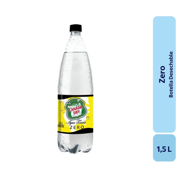 Agua Tónica Zero Botella, 1,5 L