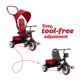 thumbnail image 4 of Triciclo Radio Flyer City 4 en 1 Stroll N Trike Rojo, 4 of 8
