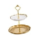 thumbnail image 3 of Estante Para Tartas, Plato Para Dulces, Plato De Frutas, Soporte Para Repostería Para Fiesta Comercial, Cumplea?os, B, Dorado, 3 of 5