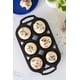 thumbnail image 5 of Molde para muffins Lodge, hierro fundido, 6 pocillos, sazonado, 5 of 5