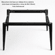 thumbnail image 3 of Mesa de Comedor Rectangular de Cuarzo Calacatta Soft Base N, 3 of 3