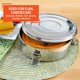 thumbnail image 4 of Molde para flan Imusa 1,5 L de acero inoxidable plateado, 4 of 8