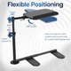 thumbnail image 5 of Mesa giratoria VIVO DESK-ST02C de 20 pulgadas para portátil negra, 5 of 9
