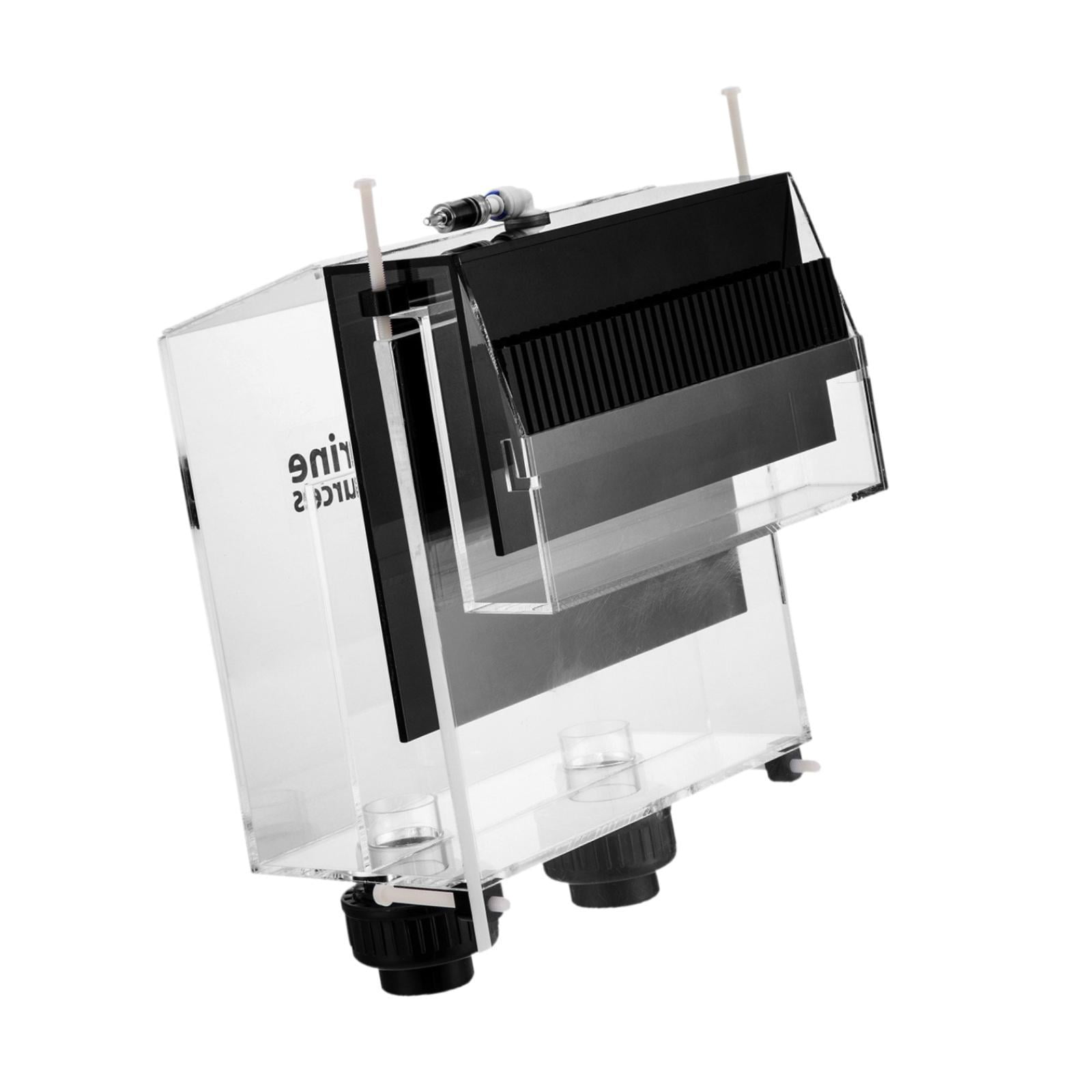 Caja De Desbordamiento Para Acuarios, Colgar En Acrílico Desmontable, Decoración De Paisajismo, 5000L, Negro