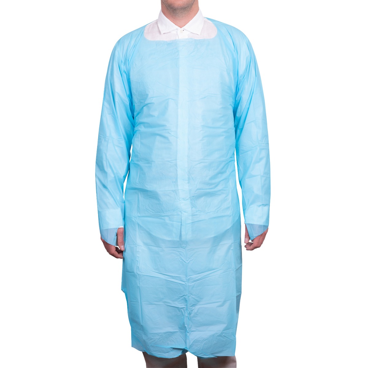 Cleancarrier - Pechera Plastica Ajuste Al Dedo Pulgar