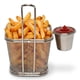 thumbnail image 1 of Mini Cesta Rectangular para Papas Fritas y Salsa Soporte para Papas de Acero Inoxidable, 1 of 6