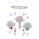 thumbnail image 1 of Cuna De Bebé Decoración Móvil Cama Campana Colgante Hecho A Mano Para Niña Recién Nacida Rosa, 1 of 5