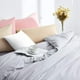 thumbnail image 3 of Fundas de almohada, protectores de almohada, algodón egipcio de 250 hilos, juego de 2, tamaño Queen (50,8 x 76,2 cm), color lila, 3 of 5