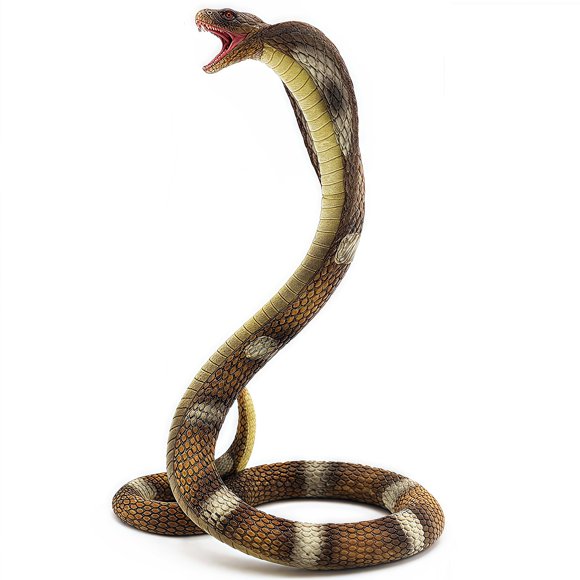 Figura de juguete Gemini&Genius King Cobra Safari Animal 16,5 cm
