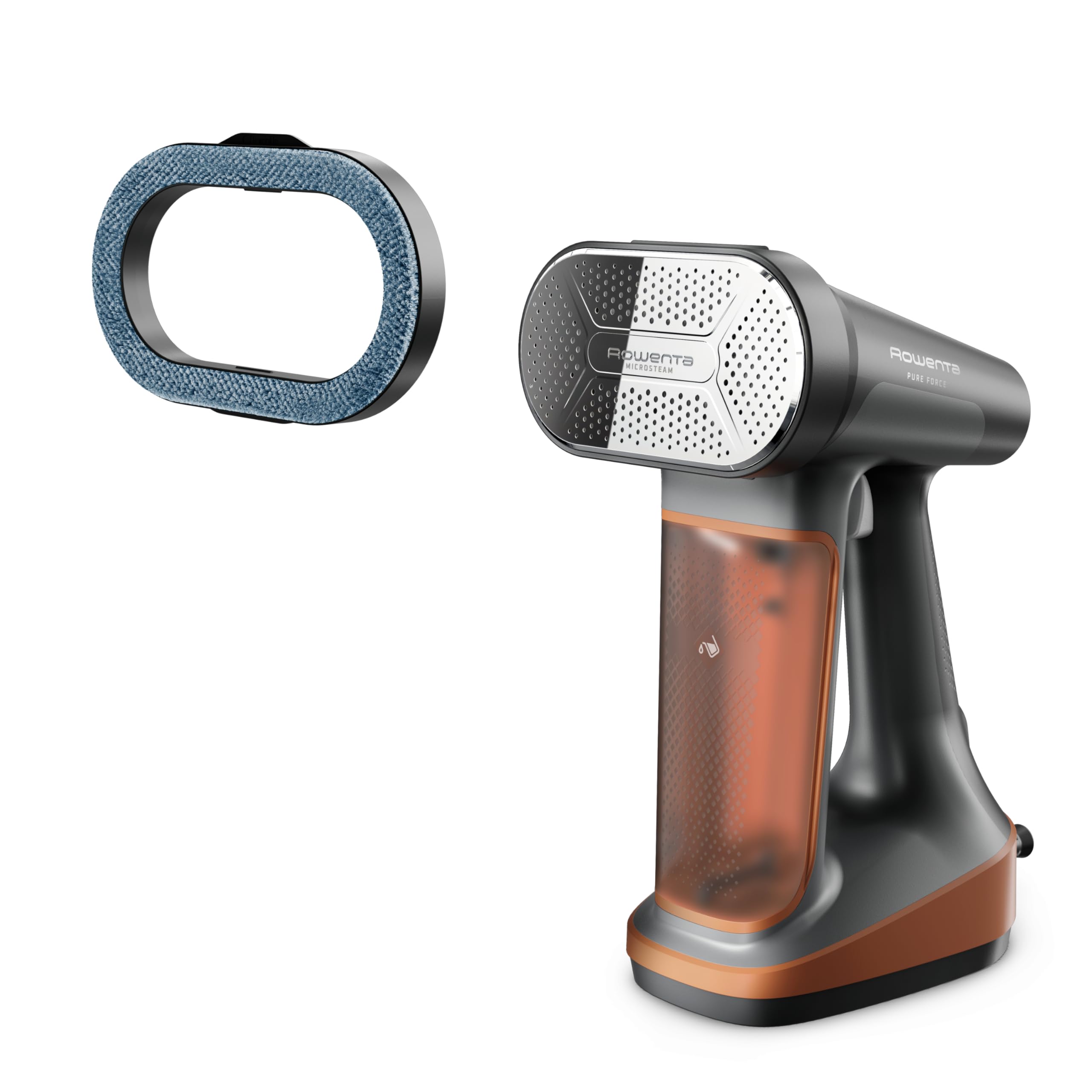 Vaporizador De Hierro Rowenta, Portátil, 3 En 1, 1875 W, 210 Ml, Negro Y Cobre