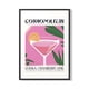 thumbnail image 1 of Cuadro Poster Enmarcado Cosmopolitan Coctel Decorativo, 1 of 1