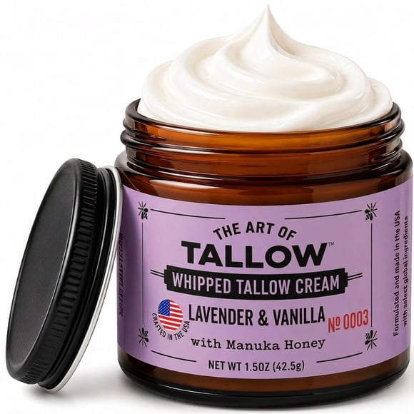Crema Hidratante Facial The Art of Tallow 42 g Lavanda y Vainilla