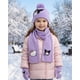 thumbnail image 2 of Set Invierno Niños niñas Gorro,Bufanda,Guantes Térmico05, 2 of 5