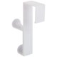 thumbnail image 2 of Gancho doble para puerta iDesign blanco 8x3x11 cm, 2 of 6