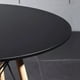 thumbnail image 4 of Mesa de comedor eames redonda 80 cm Negra, 4 of 6