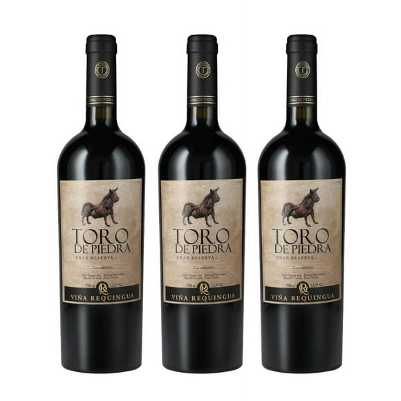 3 Vinos Carmenere, 750 ml, 14.5%