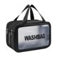thumbnail image 2 of Neceser De Viaje, Bolsa De Maquillaje Con Separación En Seco Y Húmedo Para Natación, Senderismo, Hogar, Negro, M, 2 of 5