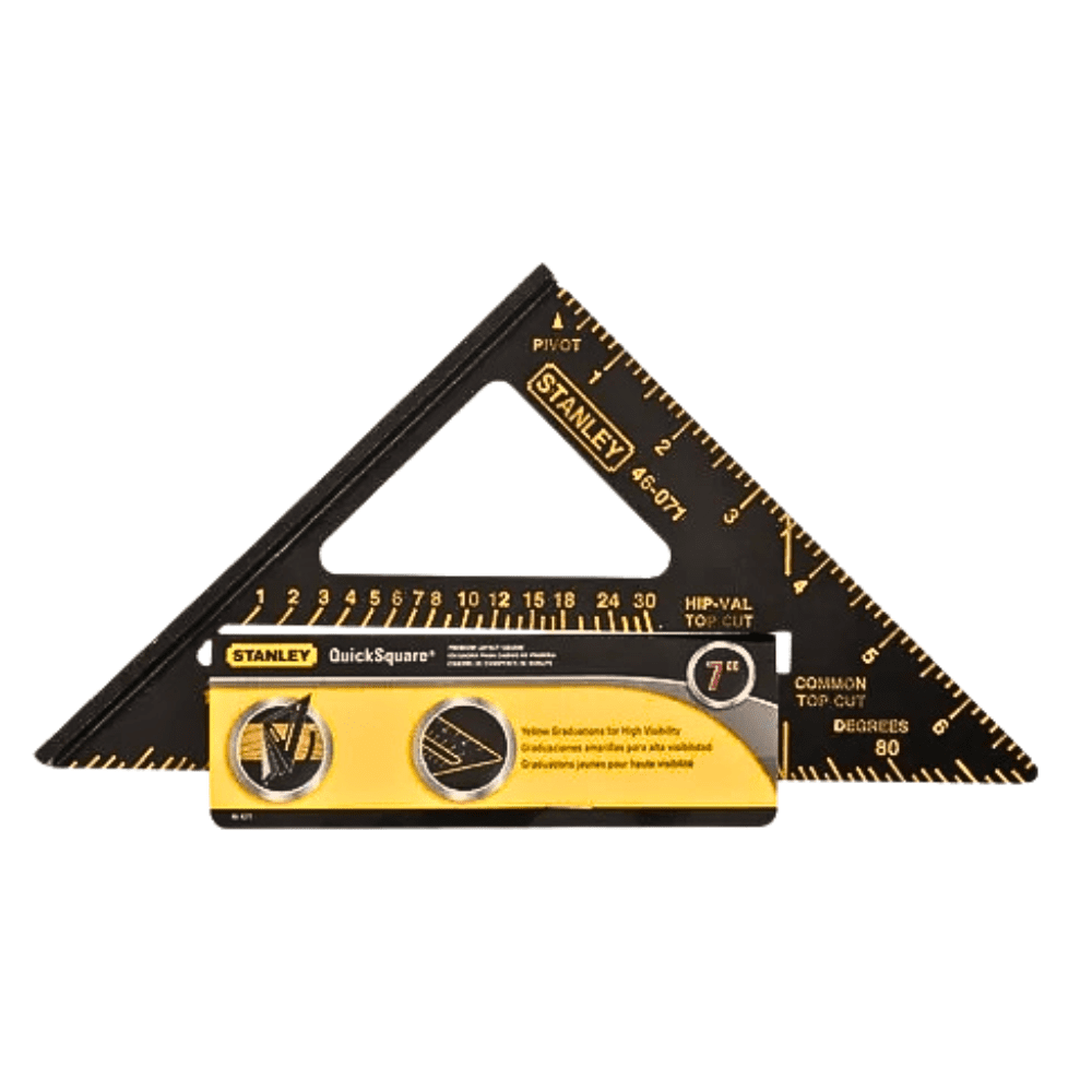 Escuadra De Carpintero Tablaroca Aluminio 18mm Stanley 46071