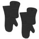 thumbnail image 1 of Set de 4 piezas de agarraderas y manoplas de silicona All-Clad color negro, 1 of 5