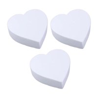 Magideal - Modelo De Pastel De Espuma Para Pastel De 3 Uds, Modelo De Bricolaje Reutilizable En Forma De Pastel De Espuma, Modelo De Práctica Para Decoración De 6 Pulgadas