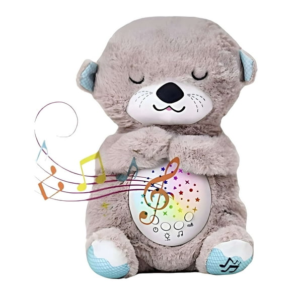 Nutria Peluche Espantacuco Para Bebes O Niños Beige