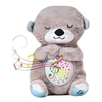 Bebesuni - Peluche Espantacuco Nutria Para Bebes O Niños Beige