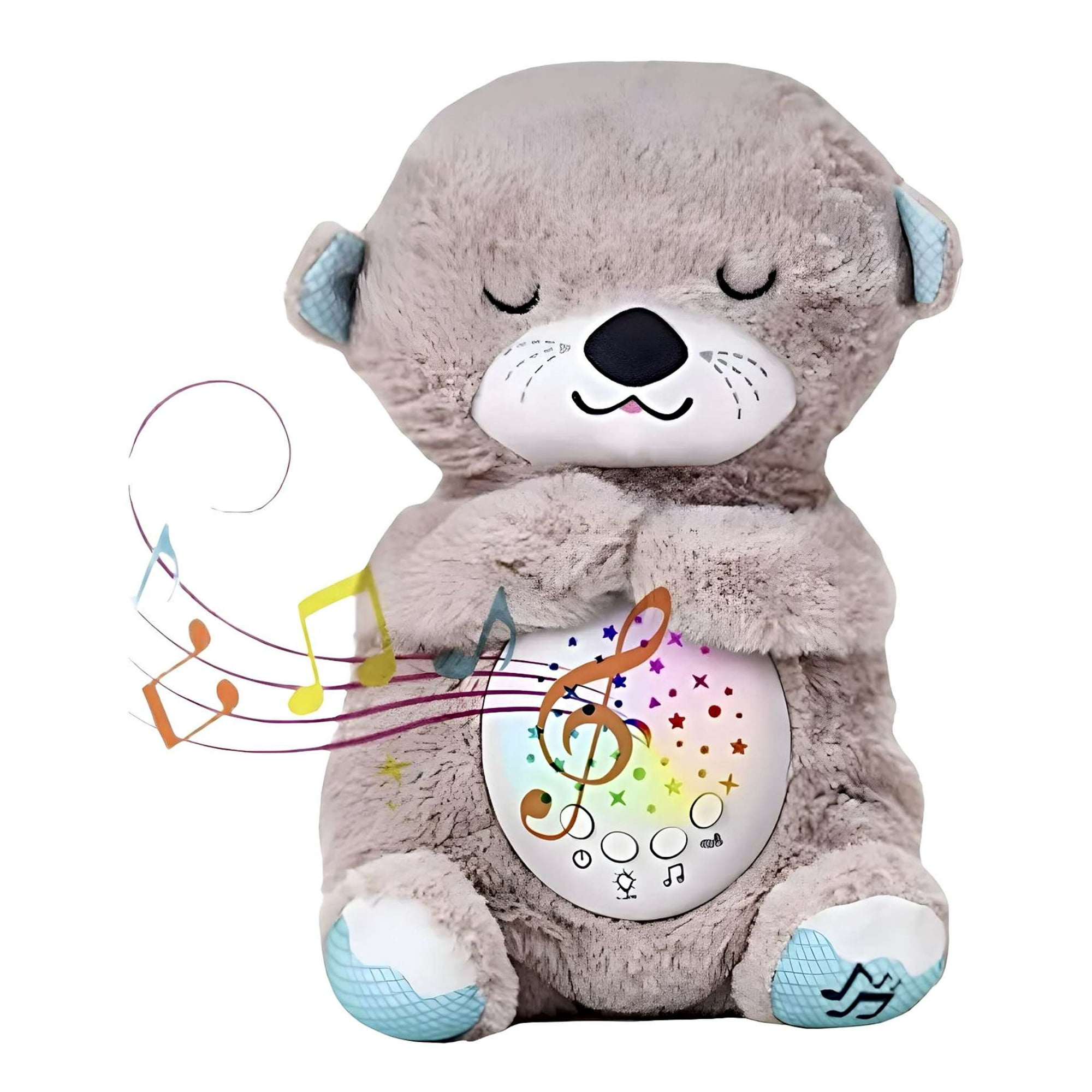 Bebesuni - Peluche Espantacuco Nutria Para Bebes O Niños Beige