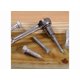 thumbnail image 3 of Tornillo Hillman Lag con cabeza hexagonal de acero galvanizado, 3/8 x 14 cm, 3 of 4