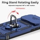 thumbnail image 5 of Funda Resistente Anillo Soporte iPhone 17 Pro Privacidad Cámara Montaje Magnético Azul, 5 of 6