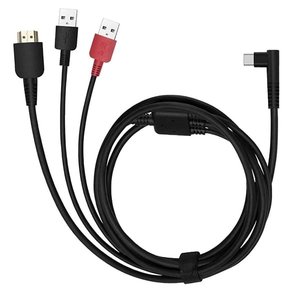 Cable 3 en 1 Spaseeba CB05A para tabletas Kamvas de 1,5 m