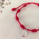 thumbnail image 1 of Pulsera 7 Nudos Rojos para Adulto con Medalla de San Benito en Plata 925, 1 of 3