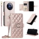 thumbnail image 1 of Funda tipo billetera FOXDOCK para Realme Narzo 70 5G – Tapa abatible con correa para mujer, 1 of 5