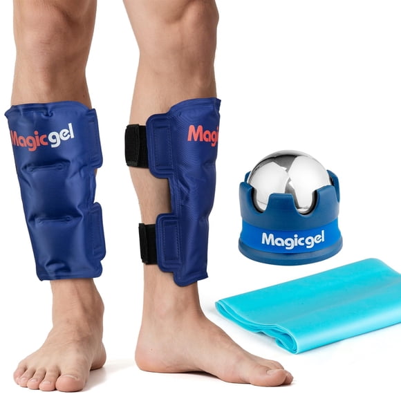 Kit para aliviar la periostitis tibial Magic Gel con terapia de calor y frío