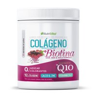 Nutrivital - Colágeno Hidrolizado + Biotina + Q10 300G