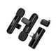 thumbnail image 1 of Micrófono inalámbrico de solapa Dual Mic USB-C Y para IP Hoco L20A, 1 of 7