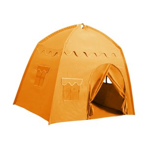 Magideal - Casa De Juegos Para Niños, Casa De Juegos De Hadas, Grande, Interior, Exterior, Duradera, Tiendas De Juegos Para Niños, Tienda De Campaña Con Castillo Amarillo