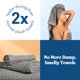 thumbnail image 5 of Juego de Toallas ONSEN Supima 3 piezas gris ceniza, 5 of 9