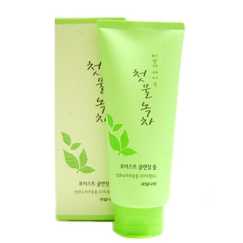 Espuma Facial Limpiadora Kwailnara con Té Verde Fermentado