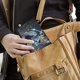 thumbnail image 5 of Gwen, Mujer Araña Porta Pasaporte y Cartera de Viaje Premium de Cuero PU, Funda de Pasaporte Bloqueo RFID con Ranuras para Tarjetas de Crédito, Estuche para Libro de Pasaporte para Familia 10cm × 15cm, 5 of 6