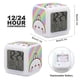 thumbnail image 2 of Molang theme 7 colors Alarm Clock Digital LED Alarm Clock Gifts for kids friends family, 2 of 6