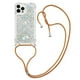 thumbnail image 4 of Funda FOXDOCK para iPhone 14 Pro con Cuerda Ajustable, Brillo Líquido, Protección Antigolpes y Lente – Ideal para Regalo, 4 of 6