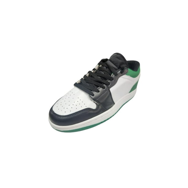 Zapatilla Urbana Hombre Blanco Verde
