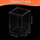 thumbnail image 2 of Caja de Acrílico Uxcell con Tapa, Cajas de Exhibición de Acrílico Transparente Contenedores de Cubo Cuadrado de Plástico Organizador de Almacenamiento 5.91"x3.94"x3.94", 2 of 7