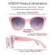 thumbnail image 5 of Gafas de Sol Polarizadas FEISEDY Vintage Americanas Cuadradas B2451, 5 of 8